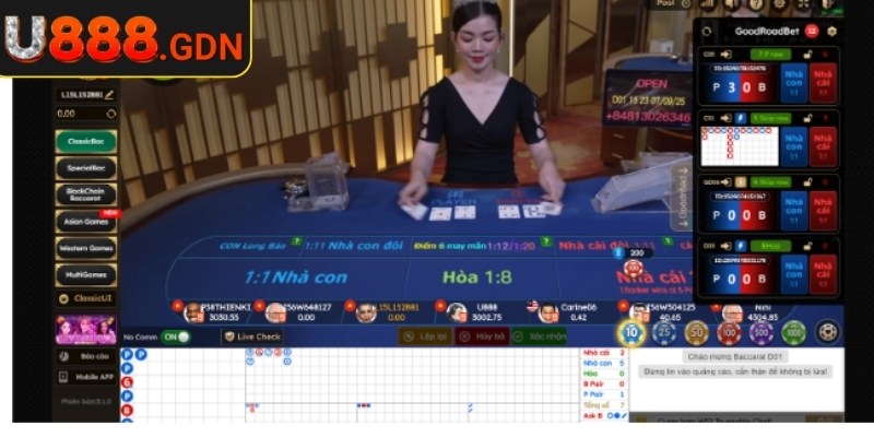 Baccarat U888 - Hướng Dẫn Cách Chơi Toàn Diện Cho Lính Mới 1 Baccarat U888 đang được săn đón nhiều nhất hiện nay