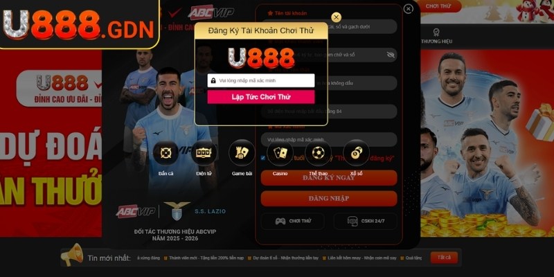 Đăng ký U888 và một số lưu ý quan trọng cần nhớ